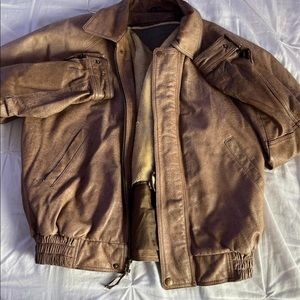 Vilanto brown leather jacket